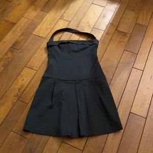 Imperial Cocktail Mini Dress in Black Size M